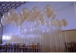 Héliové balóny na svadbu
