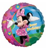 Balón Happy birthday Minnie