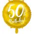Balon 50 zlatý
