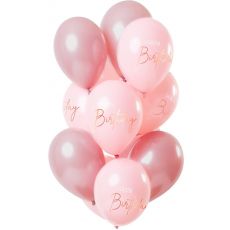 Balóny Happy birthday  12ks