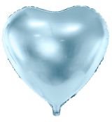 Balón srdce modré
