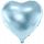 Balón srdce modré