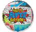 Balón Happy birthday komiks