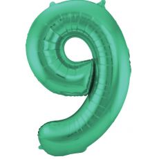 Balón číslo 9 zelený 86cm
