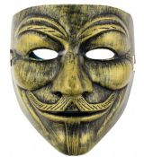 Maska Protestu zlatá