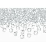 Diamantové konfety číre