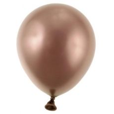 Balón chrómový ružovo-zlatý 12cm