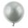 Balón chrómový strieborný 12cm