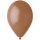 Balón hnedý kávový 26cm 100ks