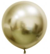 Balón chrómový zlatý 60cm