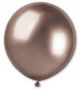 Balón chrómový ružovo-zlatý 45cm