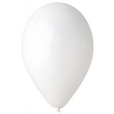 Balón biely 26cm 500ks