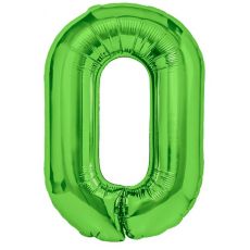 Balón číslo 0 zelený 86cm