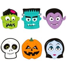 Papierové masky Halloween
