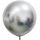 Balón chrómový strieborný 60cm