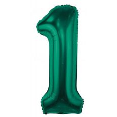 Balón číslo 1 green 85cm