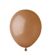 Balón hnedý kávový 13cm