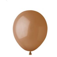 Balón hnedý kávový 13cm