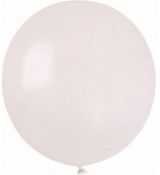 Balón perleťový biely 45cm