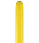 Modelovacie balóny žlté 100ks