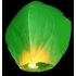 Lietajúci lampión zelený