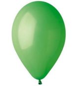 Balón tmavozelený 21cm 100ks