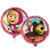 Balón Máša a Medveď 45cm